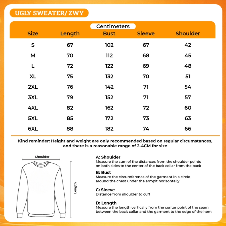 3D UGLY SWEATER - Dragon Ball Gifts