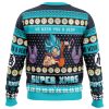 A Very Saiyan Christmas DBZ PC men sweatshirt BACK mockup - Dragon Ball Gifts