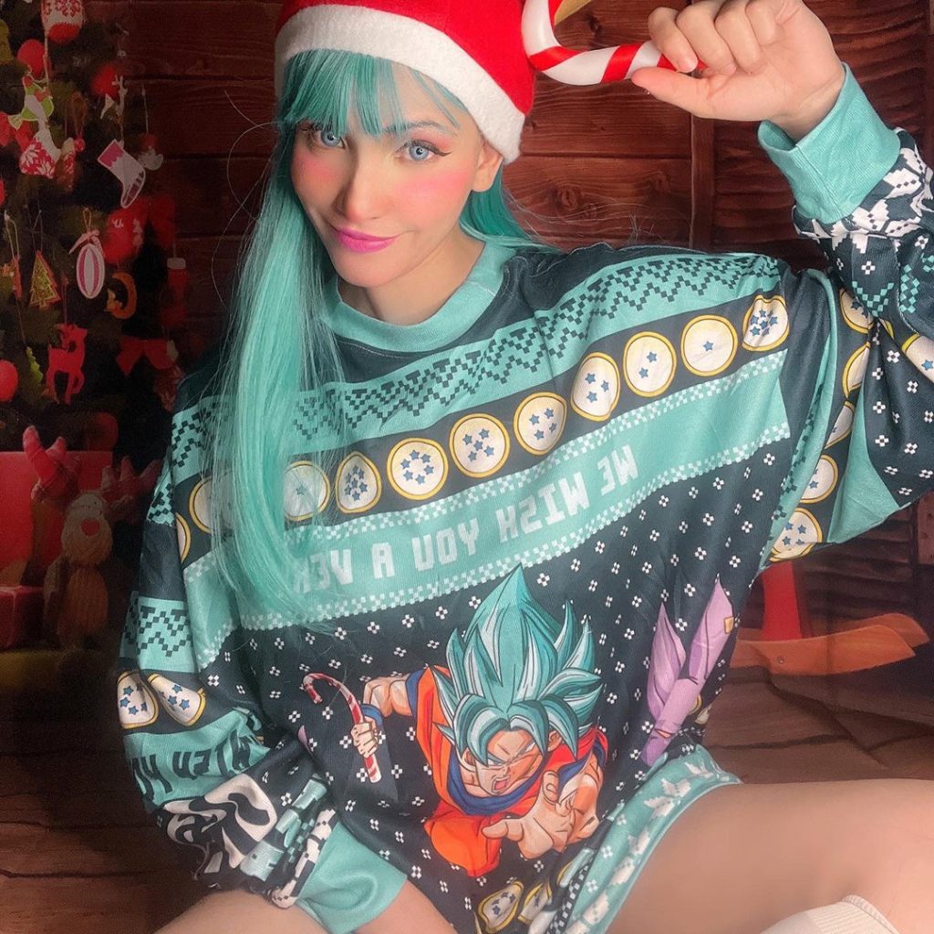 A Very Saiyan Xmas Sweater 2 - Dragon Ball Gifts