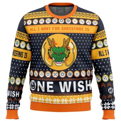 A Very Shenron Christmas DBZ PC men sweatshirt FRONT mockup - Dragon Ball Gifts