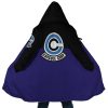 Capsule Corp Dragon Ball Z AOP Hooded Cloak Coat MAIN Mockup - Dragon Ball Gifts