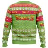 Christmas Broly Dragon Ball Z men sweatshirt BACK mockup - Dragon Ball Gifts