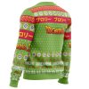 Christmas Broly Dragon Ball Z men sweatshirt SIDE BACK mockup - Dragon Ball Gifts