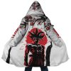 Goku Red Instinct Dragon Ball Z AOP Hooded Cloak Coat MAIN Mockup - Dragon Ball Gifts