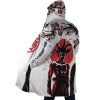 Goku Red Instinct Dragon Ball Z AOP Hooded Cloak Coat SIDE Mockup - Dragon Ball Gifts