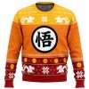 Guko Christmas Dragon Ball Z men sweatshirt FRONT mockup - Dragon Ball Gifts