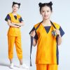 Halloween Adult Kids Suits Son Goku Gui Carnival Anime Cosplay Holiday Costumes Tail Wrister Wig Blue 2 - Dragon Ball Gifts
