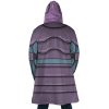 Hit DBZ AOP Hooded Cloak Coat BACK Mockup - Dragon Ball Gifts