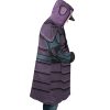 Hit DBZ AOP Hooded Cloak Coat RIGHT Mockup - Dragon Ball Gifts