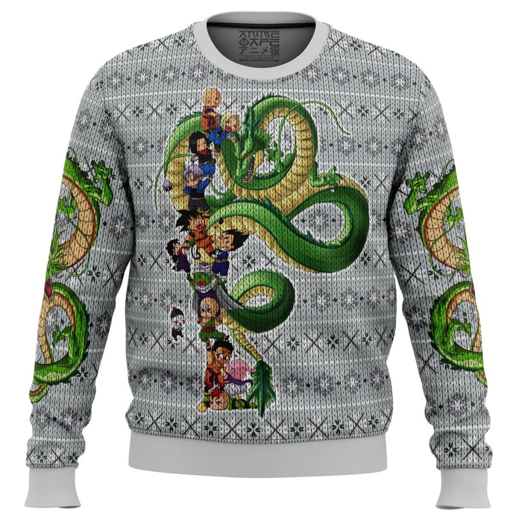 Play with the Dragon Dragonball Z men sweatshirt FRONT mockup - Dragon Ball Gifts