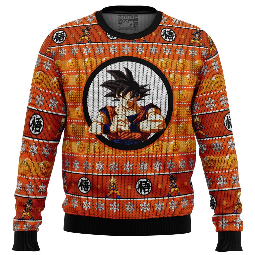 Son Guko Dragonball Z men sweatshirt FRONT mockup - Dragon Ball Gifts