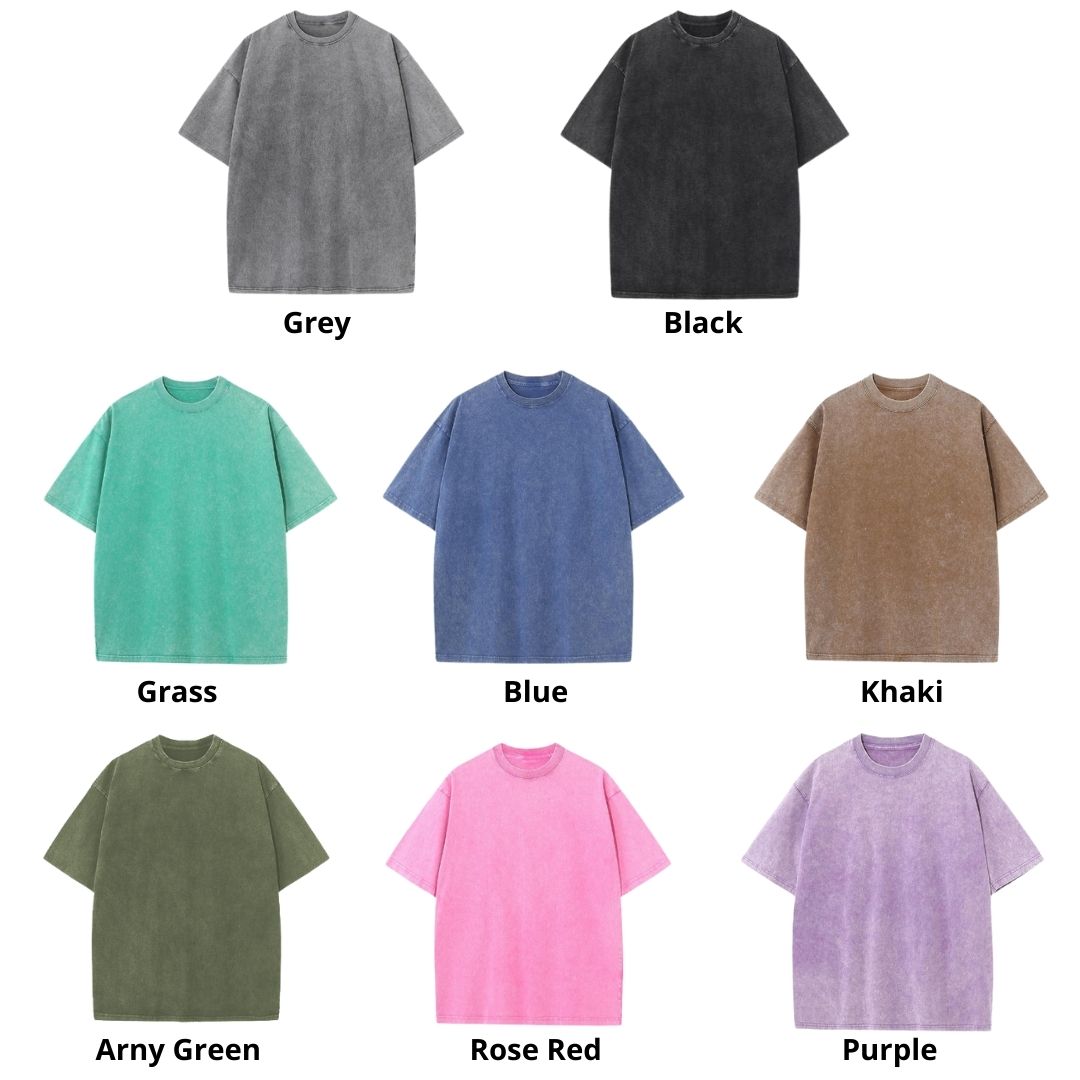 Mineral Wash T Shirt Color - Dragon Ball Gifts