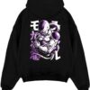 frieza2 dragon ball z black hoodie flat back design - Dragon Ball Gifts